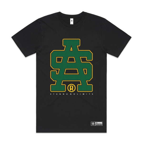 sa green yellow print