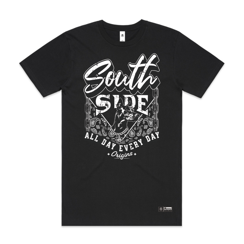 Southside with guard do on black tshrt