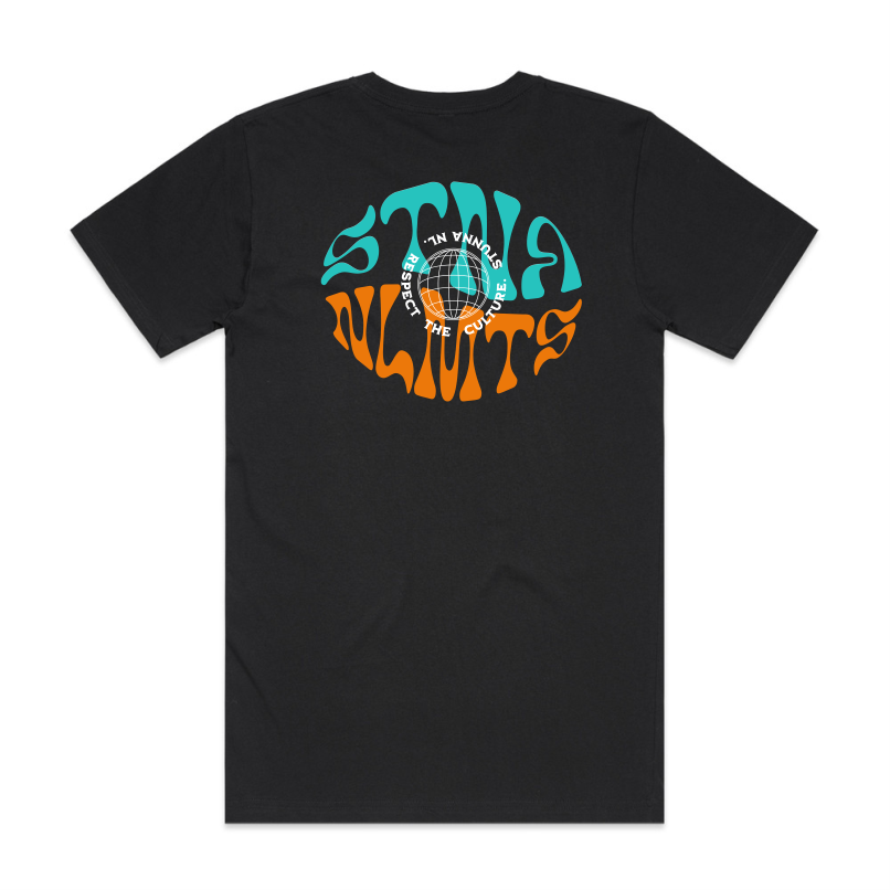 stna worldwide large image back location on black tshirt