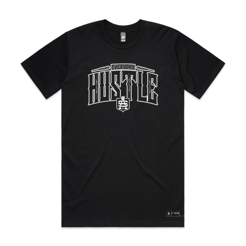Everyday hustle with sa shield logo