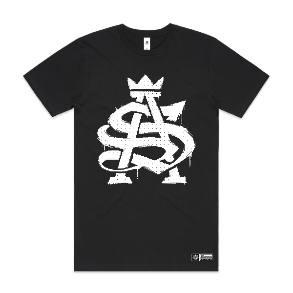 Black Tshirt with SA drips