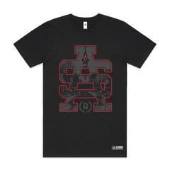 SA Skycity Auckland on black tshirt
