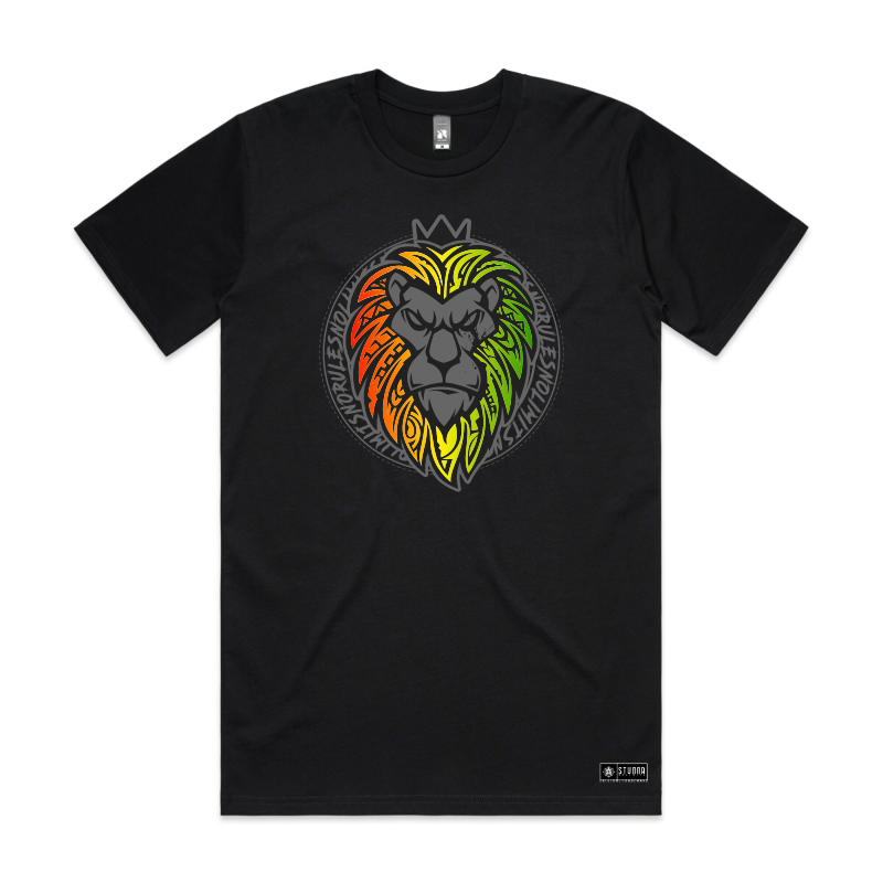 Reggae inspired lion tshirt