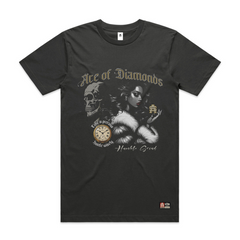 ace diamonds on coal tshirt