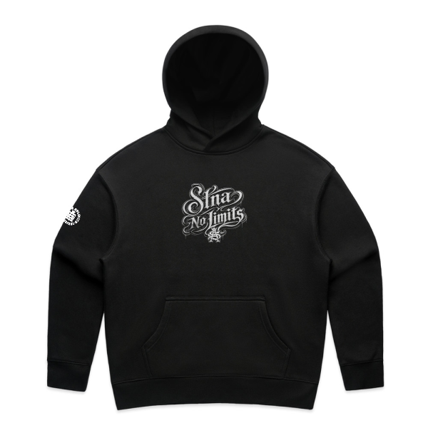 Mens NoLimits Script Relax Hood (Double Print)