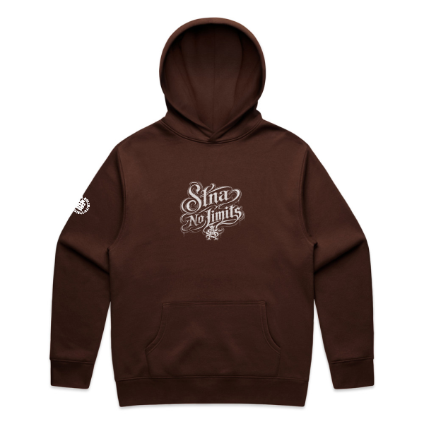 Mens NoLimits Script Relax Hood (Double Print)