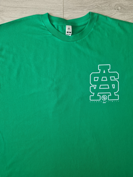 SA White Block Tshirt (Sale 1x 3XL)