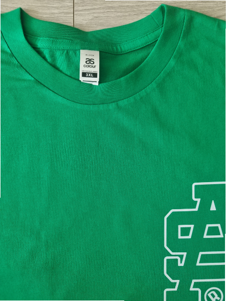 SA White Block Tshirt (Sale 1x 3XL)